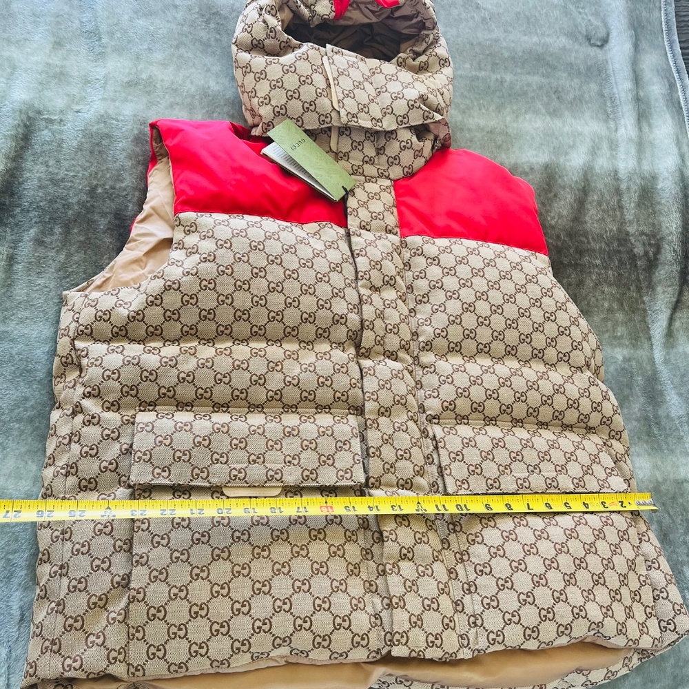 💯 Authentic GUCCI Vest with removable hood 54 - Picture 12 of 16